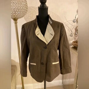 Armani Collezioni Brown Jacket size 14